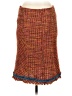 Hype Tweed Orange Casual Skirt Size 8 - photo 2