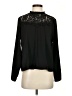 Guest Editor 100% Polyester Black Long Sleeve Blouse Size S - photo 1