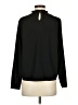 Guest Editor 100% Polyester Black Long Sleeve Blouse Size S - photo 2