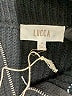 LUCCA 100% Acrylic Stripes Black Pullover Sweater Size M - photo 7
