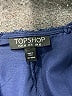 Topshop 100% Polyester Blue Cocktail Dress Size 6 - photo 6