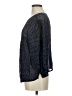 Wrap 100% Viscose Black 3/4 Sleeve Blouse Size M - photo 5