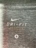 Nike 100% Polyester Silver Active T-Shirt Size S - photo 7