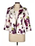 Alex Evenings Floral White Blazer Size L - photo 1