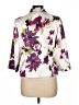 Alex Evenings Floral White Blazer Size L - photo 2
