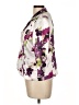 Alex Evenings Floral White Blazer Size L - photo 5