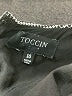 Toccin Houndstooth Gray White Cocktail Dress Size 10 - photo 6