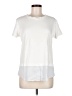 Theory White Short Sleeve Top Size M - photo 1