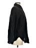 Zara Solid Black Long Sleeve Button-Down Shirt Size XS - photo 4