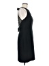 Donna Ricco Solid Black Cocktail Dress Size 8 - photo 4