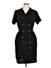 Monteau 100% Polyester Black Casual Dress Size M - photo 1