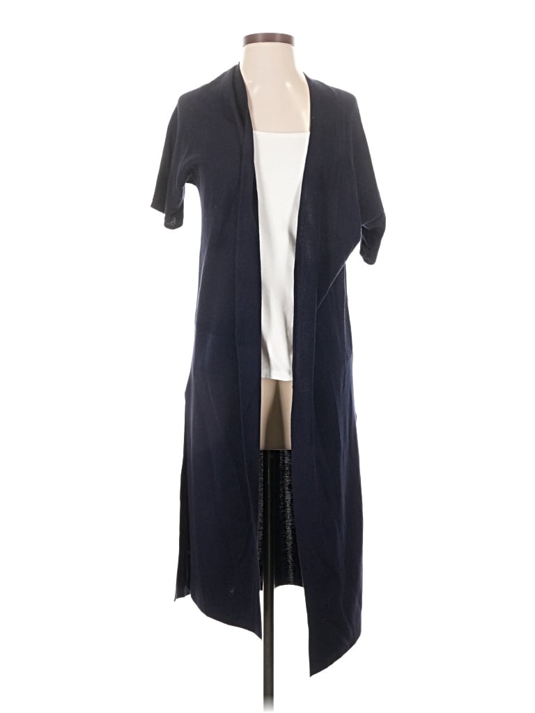 Pre-owned Lafayette 148 Kimono In Blue