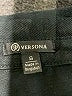 Versona 100% Cotton Black Jacket Size S - photo 6