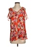 CAbi 100% Polyester Orange Sleeveless Blouse Size S - photo 1