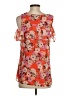 CAbi 100% Polyester Orange Sleeveless Blouse Size S - photo 2