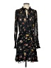 Veronica Beard 100% Silk Floral Black Casual Dress Size 2 - photo 1