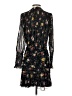 Veronica Beard 100% Silk Floral Black Casual Dress Size 2 - photo 2
