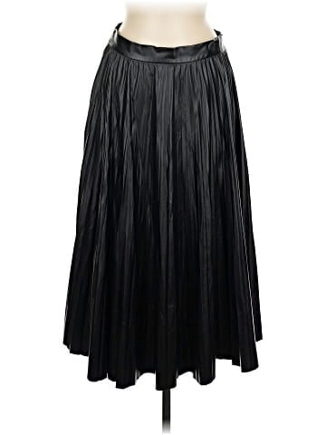 Zara Faux Leather Skirt (view 1)