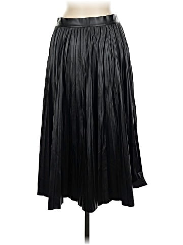 Zara Faux Leather Skirt (view 2)