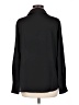 MNG Solid Black Long Sleeve Blouse Size 6 - photo 2