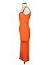Unbranded Orange Casual Dress Size S (estimated) - photo 5