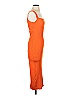 Unbranded Orange Casual Dress Size S (estimated) - photo 4