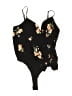 Privy 100% Polyester Black Bodysuit Size M - photo 1