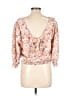 Nine Britton 100% Polyester Ivory 3/4 Sleeve Blouse Size L - photo 2