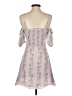 Intermix 100% Silk Floral Pink Casual Dress Size 0 - photo 2