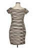 Brat Star Animal Print Tan Casual Dress Size L - photo 1