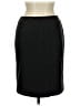 Tahari by ASL Solid Gray Black Formal Skirt Size 6 (petite) - photo 1