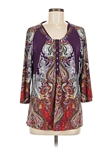 csc studio 3/4 Sleeve Blouse (view 1)