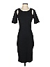 Fabletics Solid Black Cocktail Dress Size S - photo 1