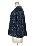 Roan + Ryan 100% Polyester Blue 3/4 Sleeve Blouse Size L - photo 5