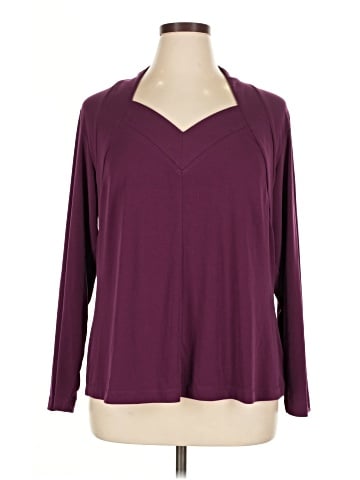 Simonton Says Long Sleeve Blouse (view 1)