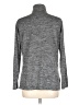 Fringe 100% Polyester Gray Long Sleeve Turtleneck Size L - photo 2