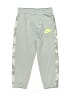 Nike 100% Polyester Gray Track Pants 18-24 MO / 24 MO - photo 1