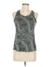 Nike 100% Polyester Gray Active Tank Size M - photo 1