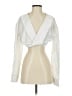 PrettyLittleThing Ivory Long Sleeve Blouse Size 4 - photo 1