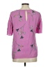 Vero Moda Pink Short Sleeve Blouse Size M - photo 2