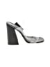 Schutz Gray Black Sandals Size 6 - photo 1
