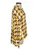 Fate 100% Polyester Color Block Yellow Long Sleeve Blouse Size S - photo 4