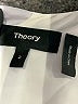 Theory 100% Polyester Gray Purple Casual Dress Size 2 - photo 6