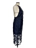 Topshop 100% Polyester Blue Cocktail Dress Size 6 - photo 4