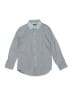TMB 100% Cotton Chevron-herringbone Blue Long Sleeve Button-Down Shirt Size 7 - photo 1
