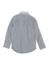 TMB 100% Cotton Chevron-herringbone Blue Long Sleeve Button-Down Shirt Size 7 - photo 2
