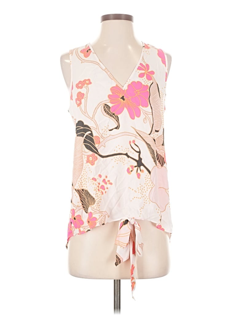 Express Sleeveless Blouse In Pink