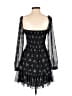 Wilfred 100% Polyester Stars Black Cocktail Dress Size S - photo 2