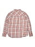 J.Crew 100% Cotton Plaid Orange Long Sleeve Button-Down Shirt Size 8 - photo 2