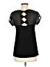 Design History Black Short Sleeve Top Size M - photo 2